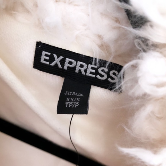 Express Sherpa Wedge Jacket - Picture 7 of 7